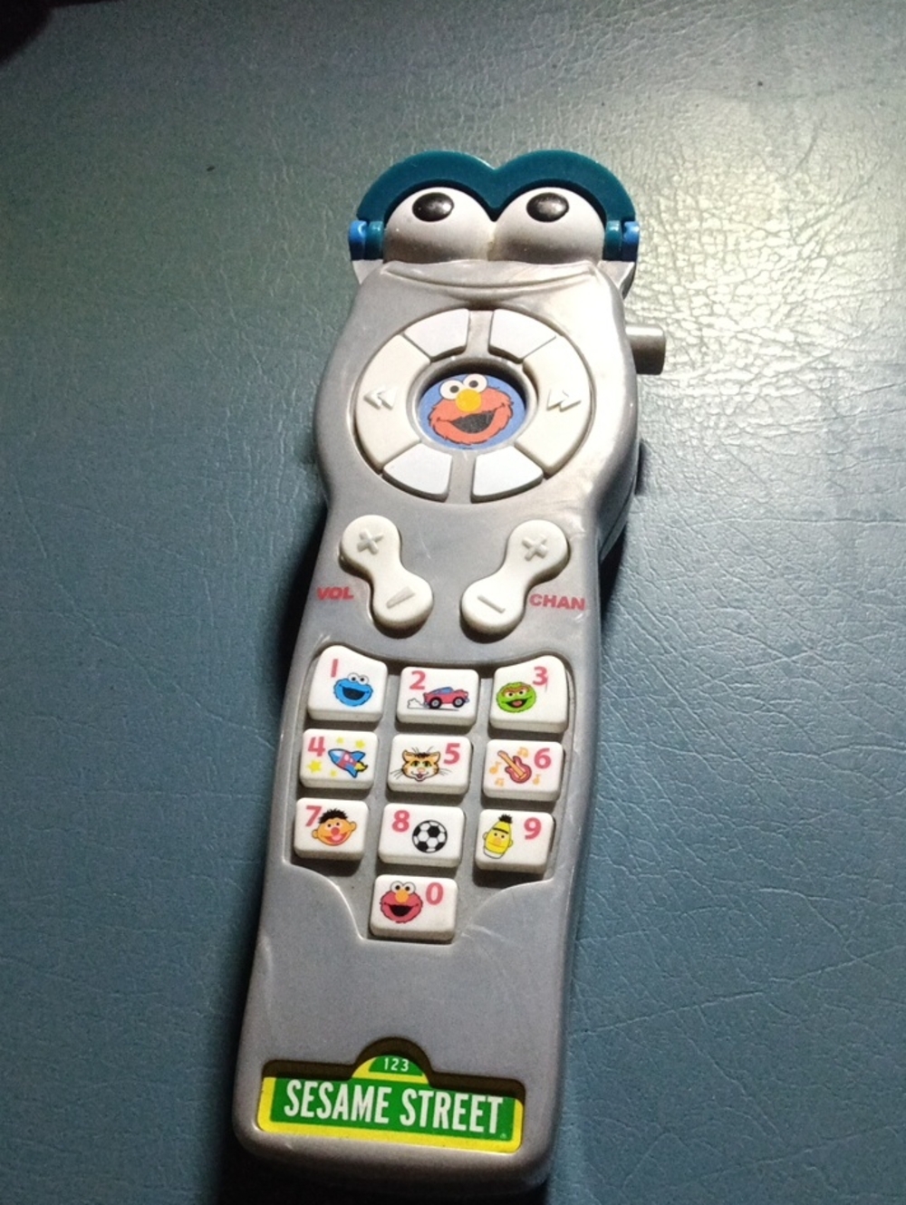 Sesame Street Elmo Talking Toy Tv Remote